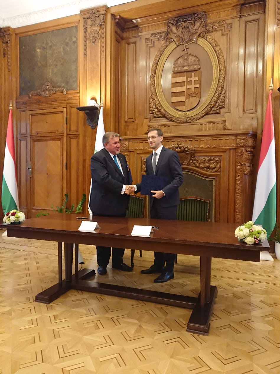 Ministry of Finance of Hungary has issued the press-release welcoming the forthcoming establishment of IIB European Unit in Budapest